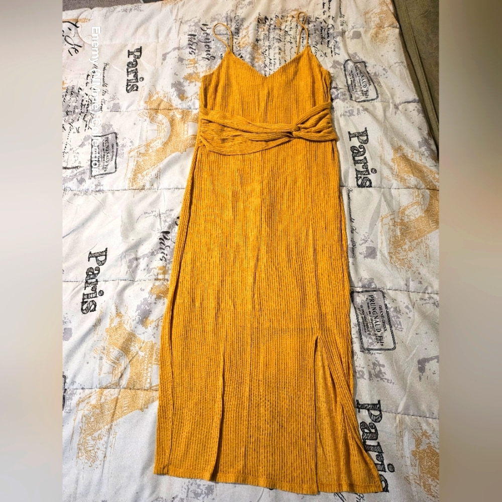 Express yellow sundress